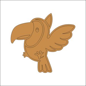 DIY MDF Fridge Magnets