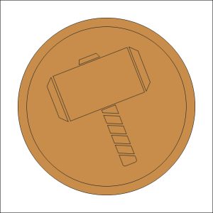 85 DIY MDF Fridge Magnets