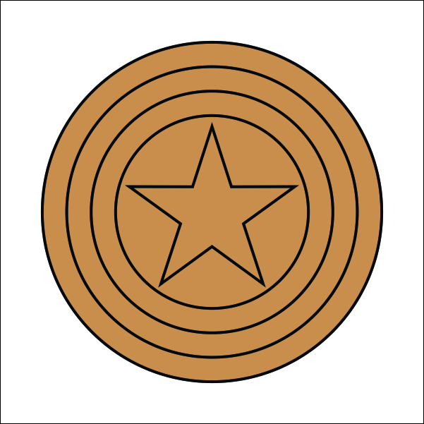 DIY MDF Fridge Magnets