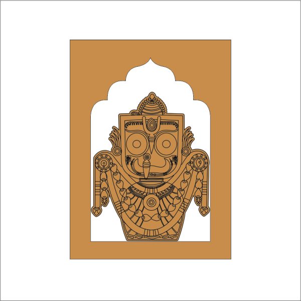 MDF Jharokha Frame for Home Décor & DIY Craft