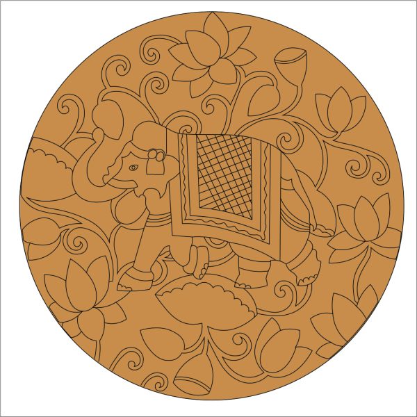 Elephant Shade Pre Marked base