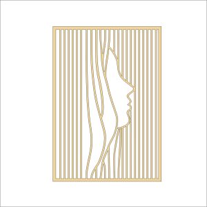 Portrait shape pre-marked bases