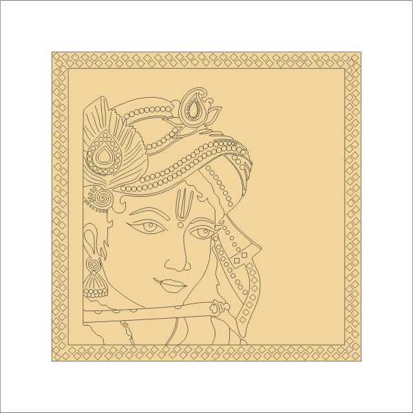 Shri Krishna Pre-marked Bases