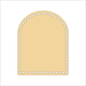 Half round Mdf Pre-marked bases