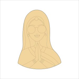 Ladies mdf cutout